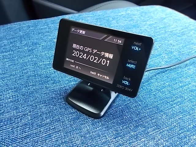 中古品 コムテック COMTEC ZERO 304V GPSレーダー探知機_画像5