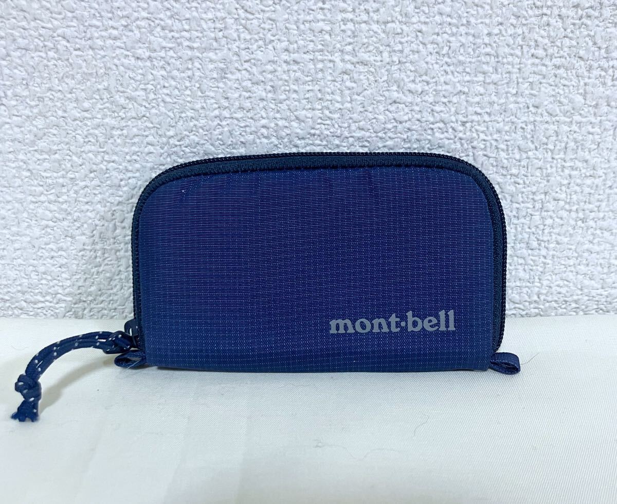 mont-bell モンベル リップストップ コインケース 小銭入れ ネイビー_画像1