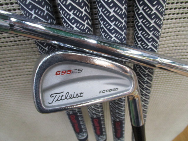 ■■563■中古■タイトリスト■695CB■FORGED■6本(5～9.P)■KBS TOUR■S■リシャフト■_画像1