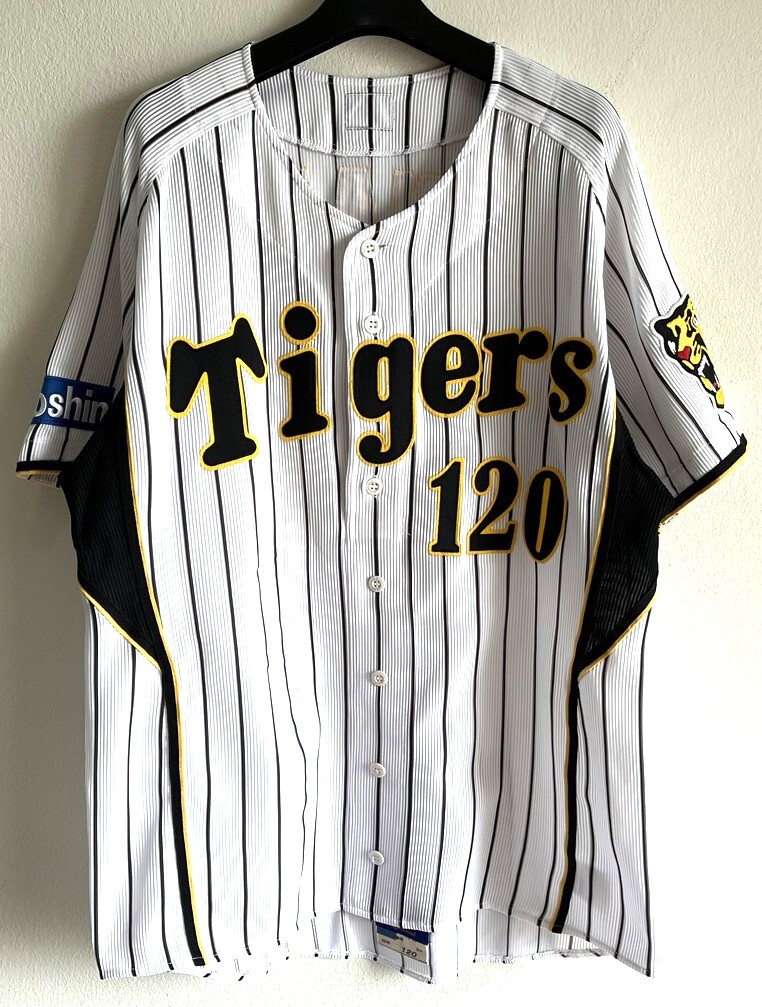 阪神タイガース　田中慎太朗選手支給品　2009年ホームユニフォーム#120_画像1