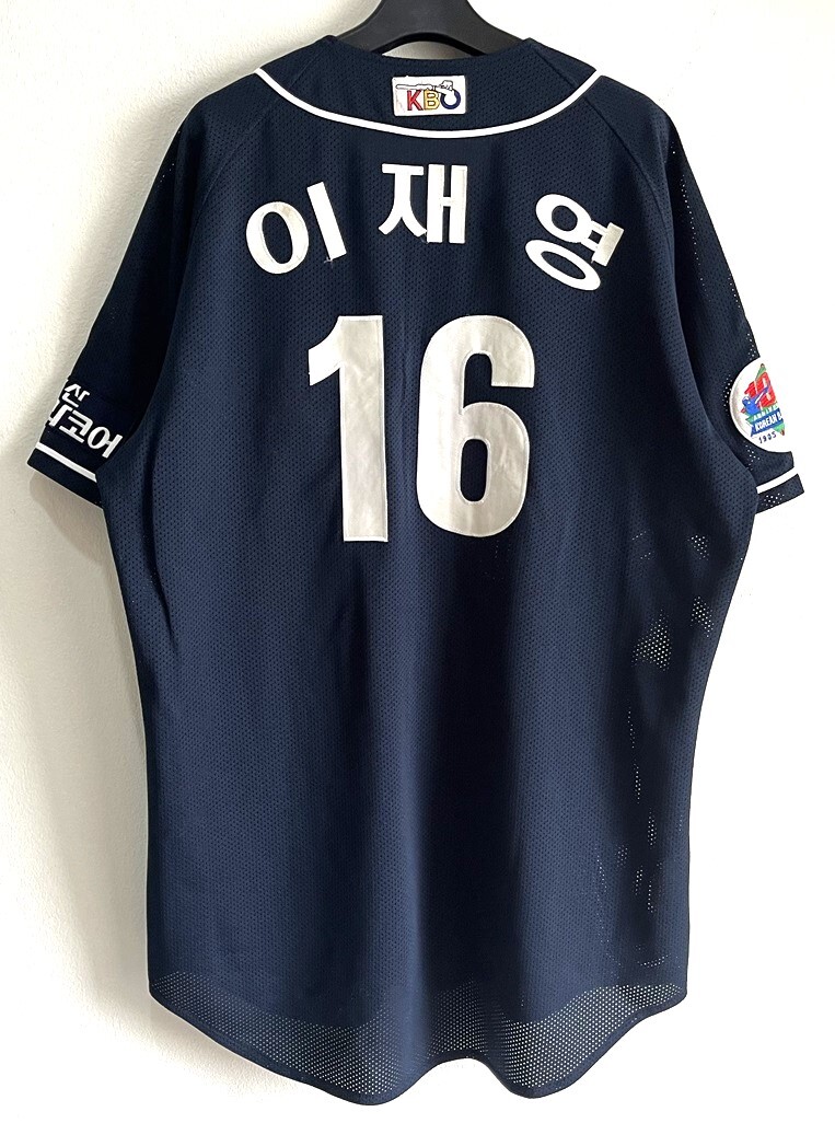 韓国プロ野球　斗山ベアーズ　選手支給品ユニフォーム#16_画像2