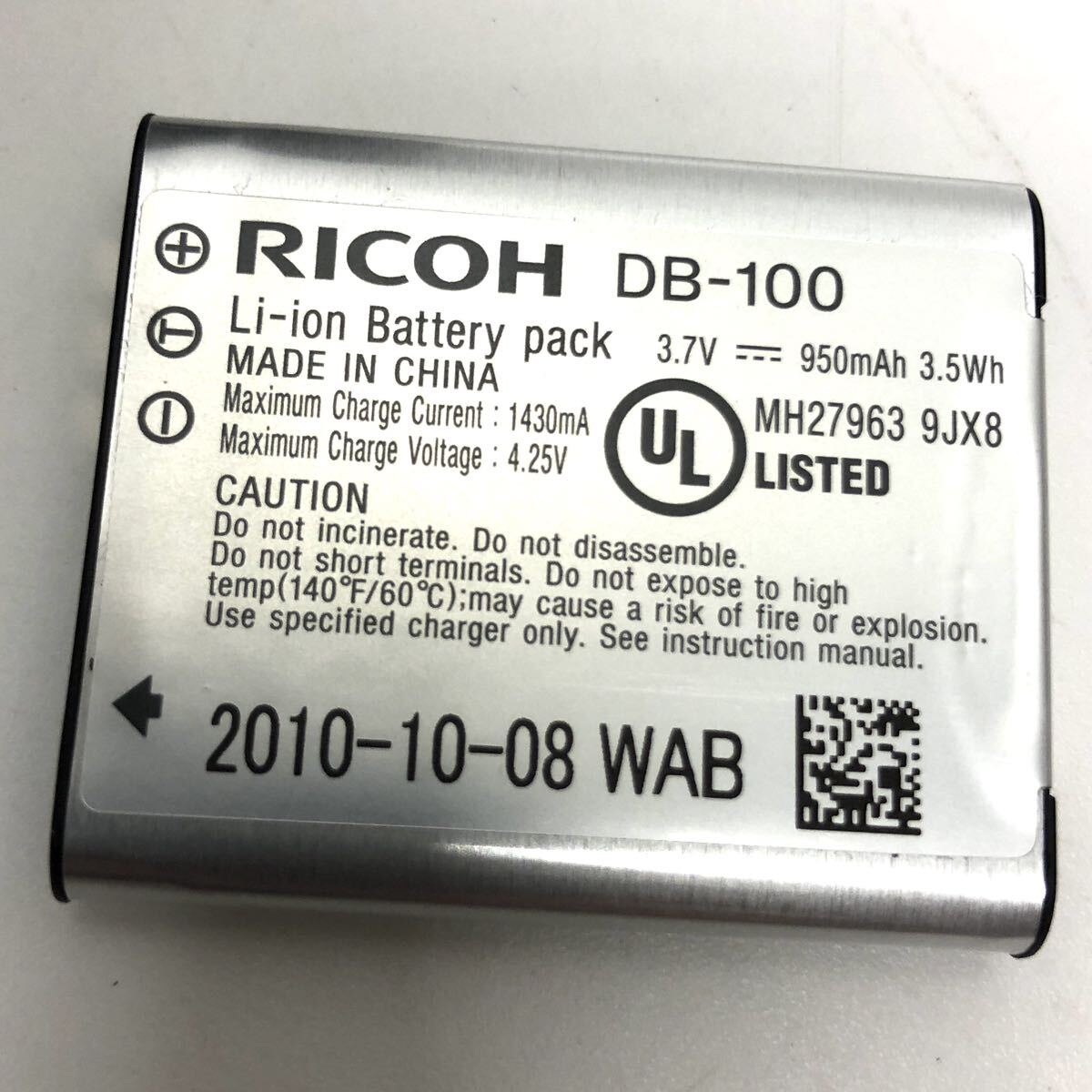 ▼極美品 RICOH リコー CX4 コンパト デジタルカメラ ブラック 動作未確認 ジャンク デジカメ RC4312_画像8