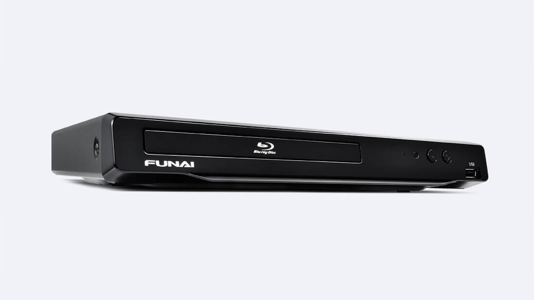 【送料無料】③119【アウトレット:メーカー再生品】FUNAI FDP-H220 ブルーレイディスクプレーヤー BDプレーヤー DVD/CD／USB コンパクト