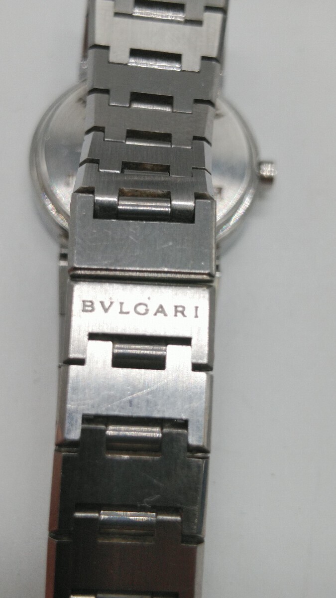 BVLGARI　クォーツ 稼働品 BB26SS　ブルガリブルガリ　黒文字盤_画像5