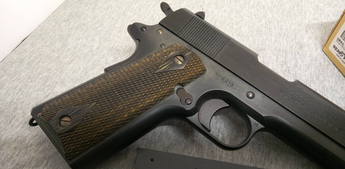 WA レミントンUMC M1911 〈カーボンブラック〉 SCW/Ver3 （検索ワード・ガバメント）の画像8