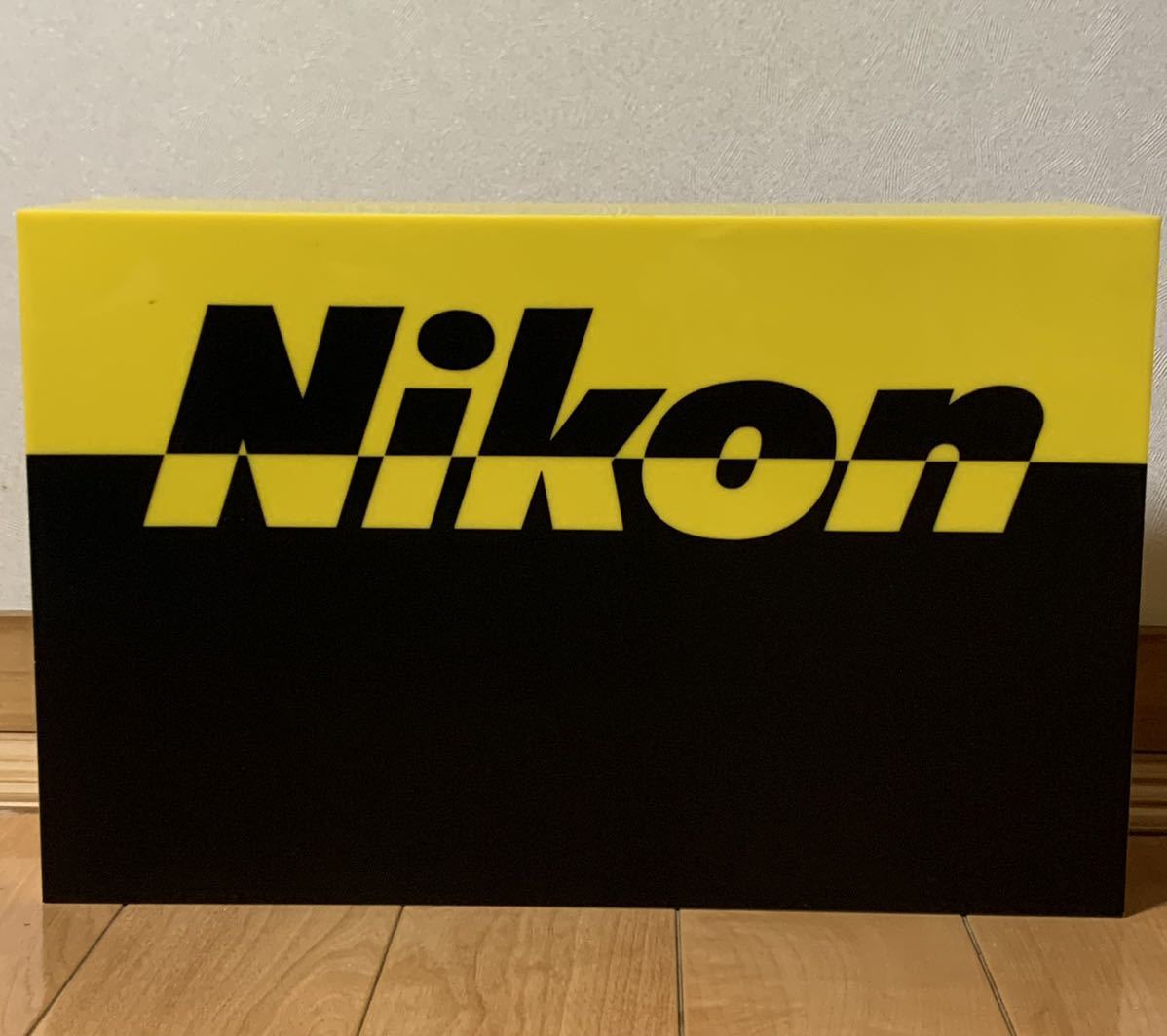 非売品 Nikon ニコン 電飾看板 サイン 店頭 ディスプレイ 当時物 非売品 Nikon ニコン 電飾看板 サイン 店頭 ディスプレイ 当時物