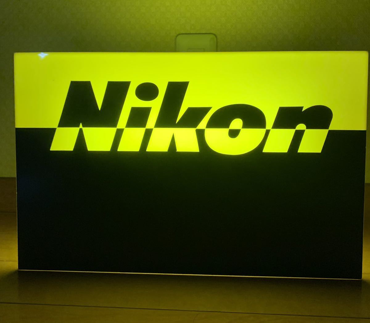 非売品 Nikon ニコン 電飾看板 サイン 店頭 ディスプレイ 当時物 昭和レトロ インテリア カメラ 送料無料_画像5