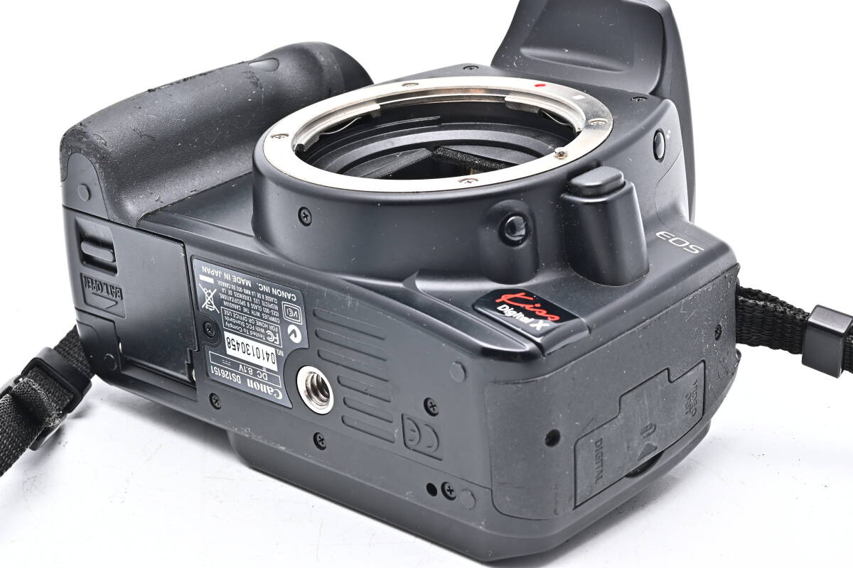 1C-477 Canon キヤノン EOS Kiss Digital X EF-S 18-55mm f/3.5-5.6 II USM 一眼レフデジタルカメラ_画像5