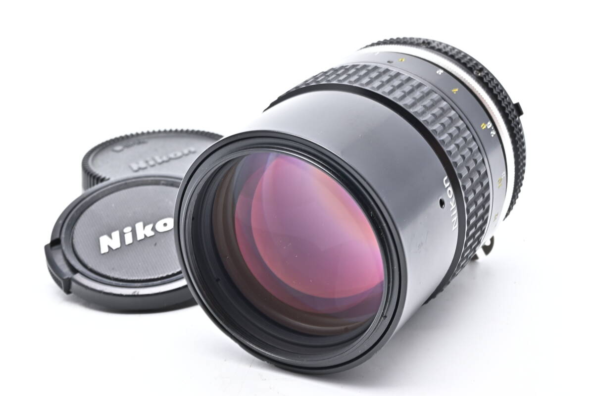 1C-705 Nikon ニコン Ai NIKKOR 135mm f/2.8 マニュアルフォーカス レンズ_画像1