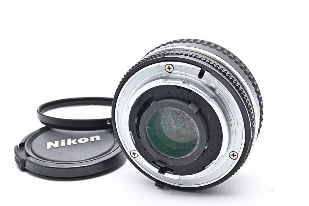 1C-421 Nikon ニコン New FM2 後期 Ai-S NIKKOR 50mm f/1.8 一眼レフフィルムカメラ マニュアルフォーカス_画像9