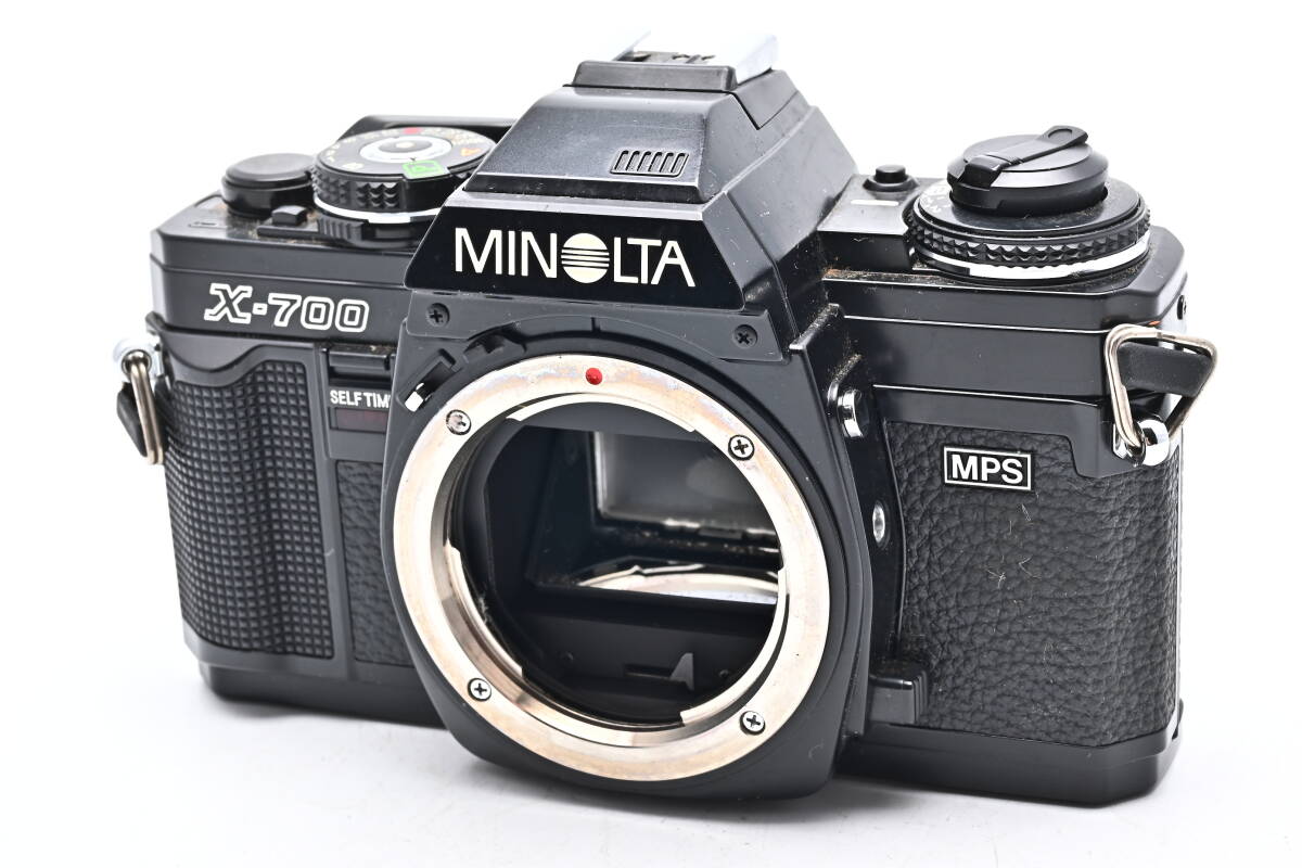 1C-761 MINOLTA ミノルタ X-700 New MD ZOOM 35-105mm f/3.5-4.5 一眼レフフィルムカメラ マニュアルフォーカス_画像2