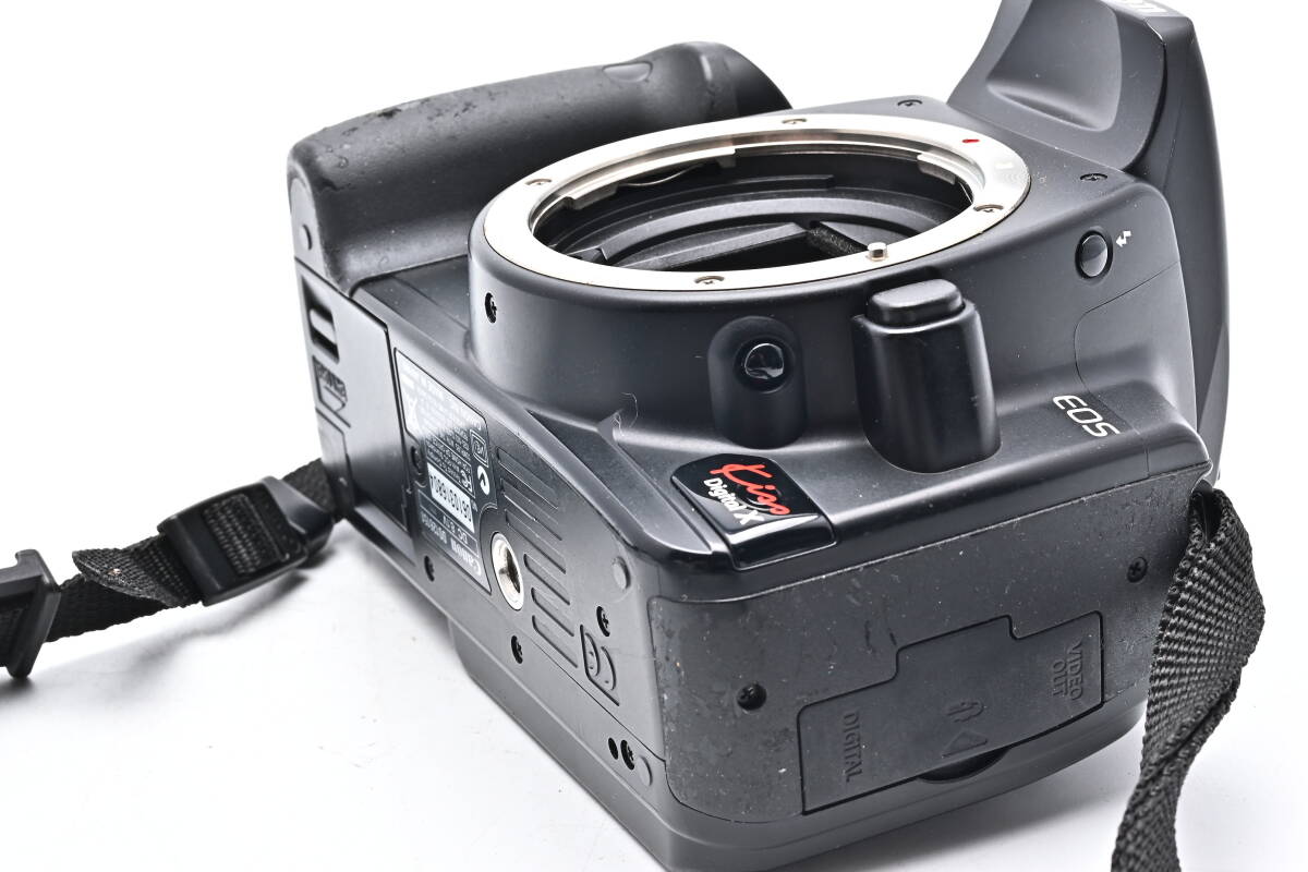 1C-822 Canon キヤノン EOS Kiss Digital X EF 28-90mm III + 75-300mm III 一眼レフデジタルカメラ_画像5