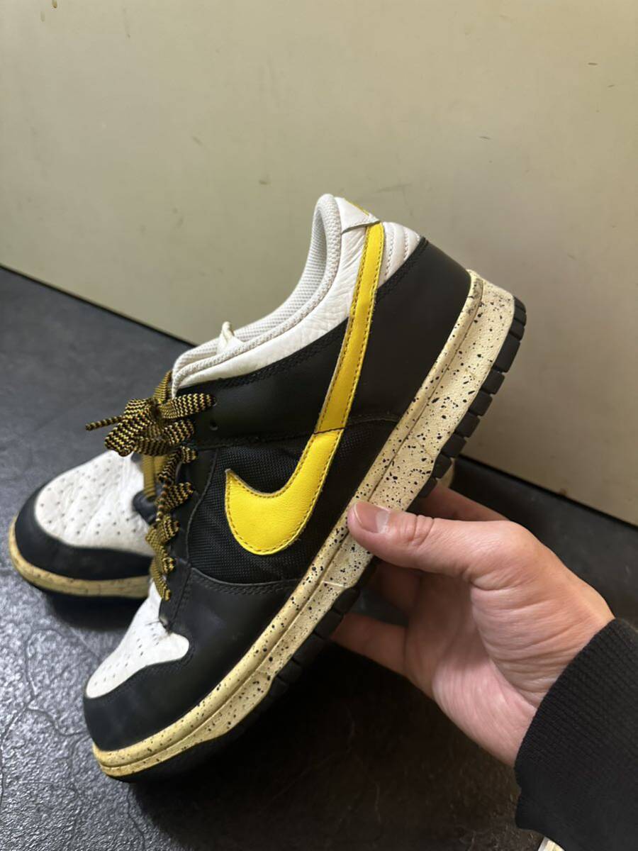 ナイキ Dunk Low CL Black Varsity Maize ホワイト サイズ 27cm 318020-071NIKE ダンク