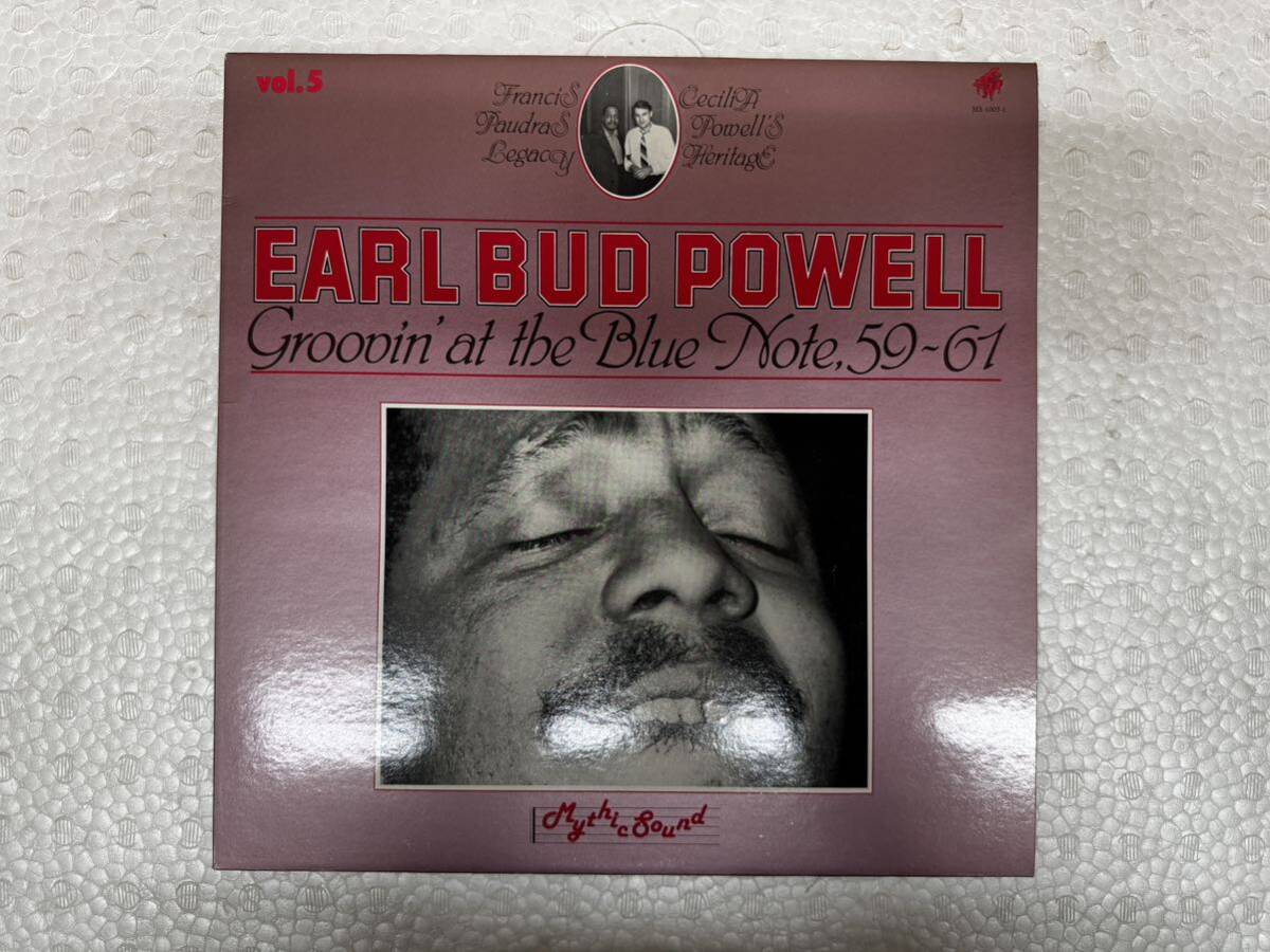 売切〜♪Bud Powellバド・パウエル／ EARL Bud Powell vol.5 Groovin' at blue note 59-61／LPレコード／JAZZ の画像3