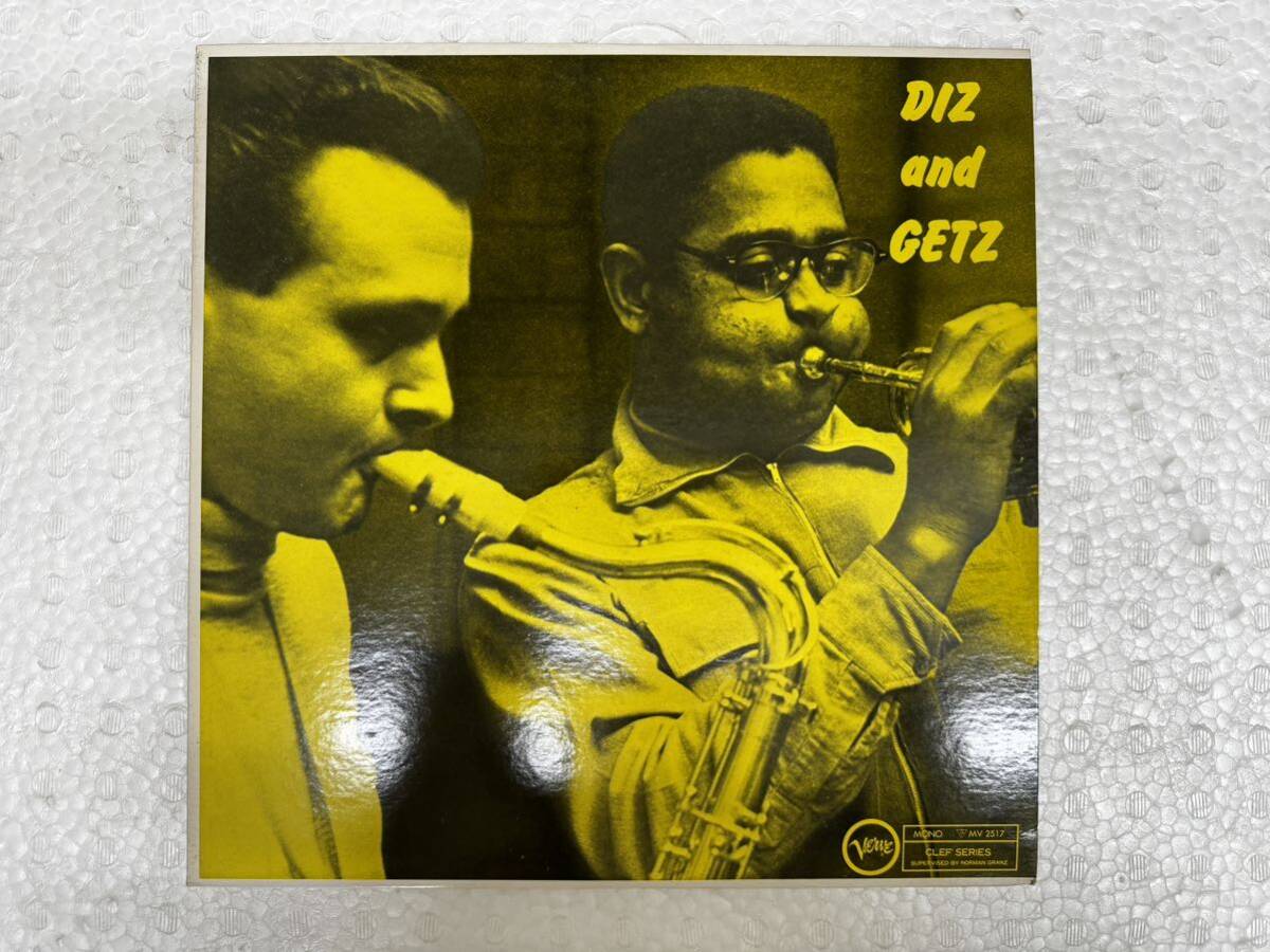売切〜♪Stan Getz スタン・ゲッツ／ Diz and Gets／LPレコード／JAZZ の画像3
