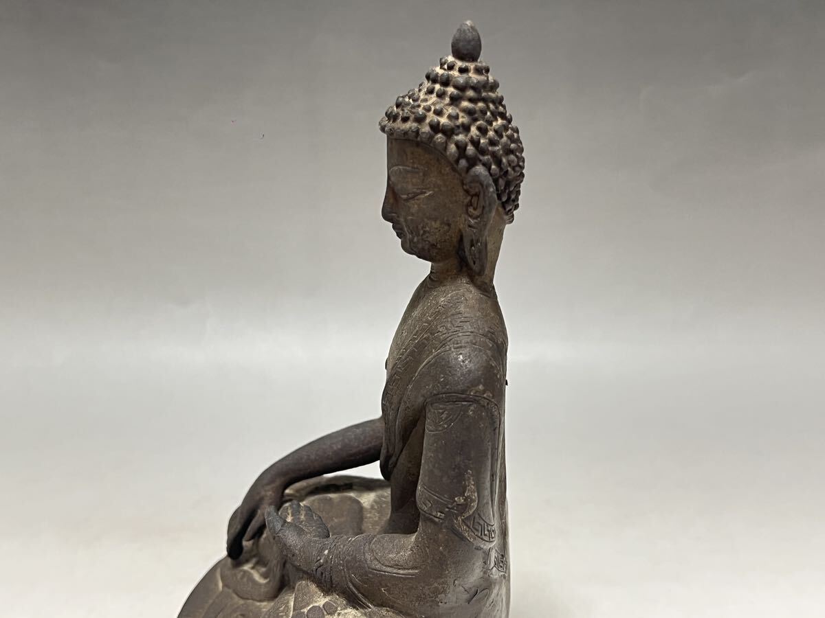 中国 古美術 仏教美術 仏像 銅器 銅製 古銅 古玩 チベット仏 _画像5