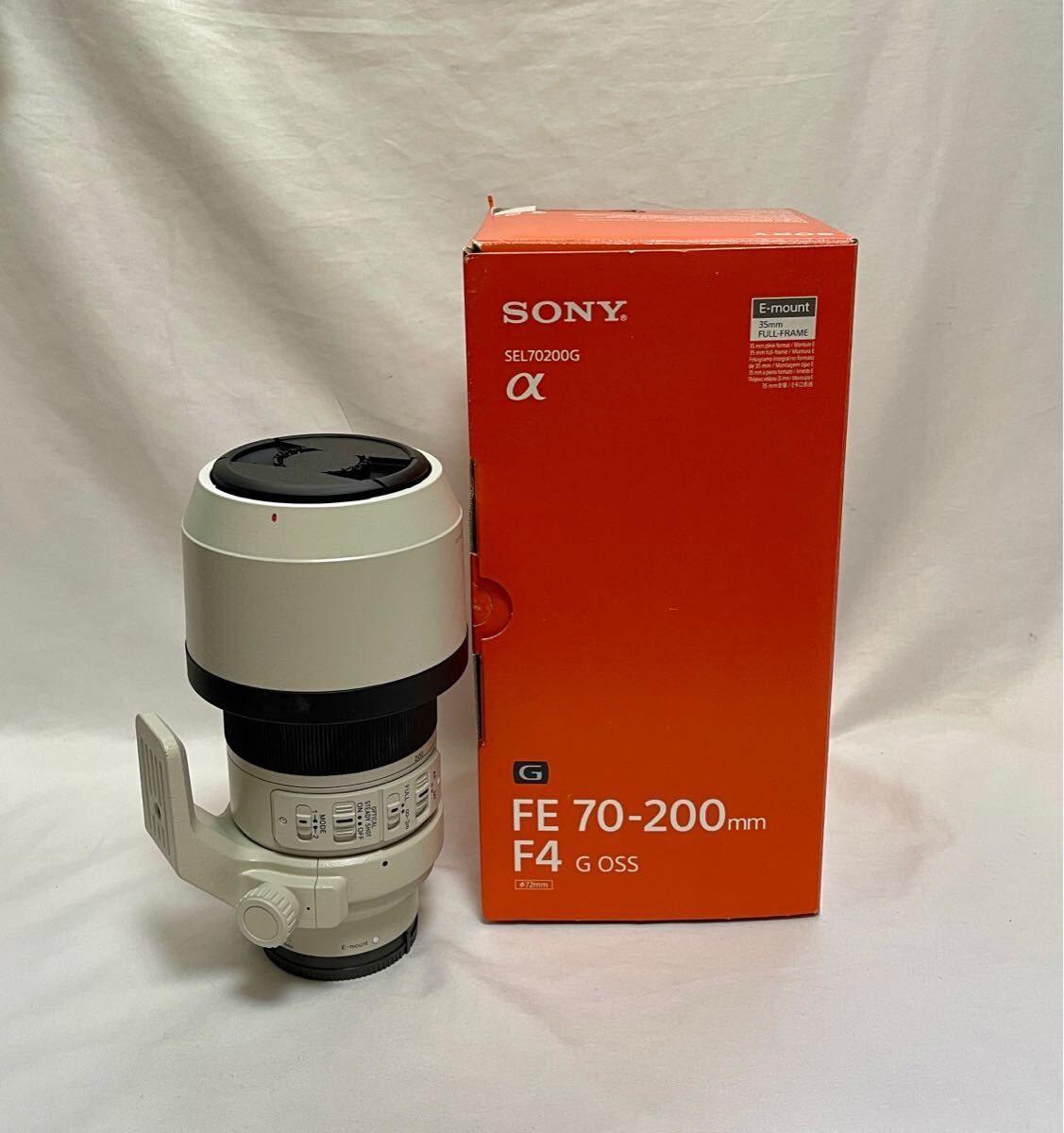 1円〜③ 美品 ソニー SONY a カメラレンズ FE 70-200mm F4 G OSS SEL70200G レンズ ALC-SH133