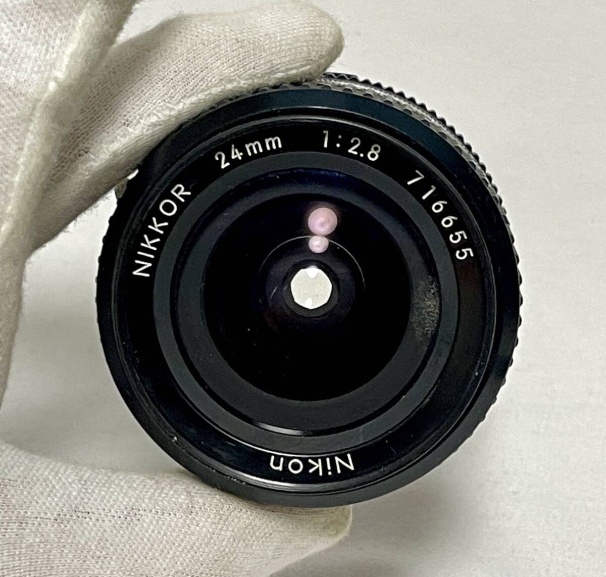 1円〜③ NIKON AI Nikkor 24mm f/2.8S レンズ_画像1