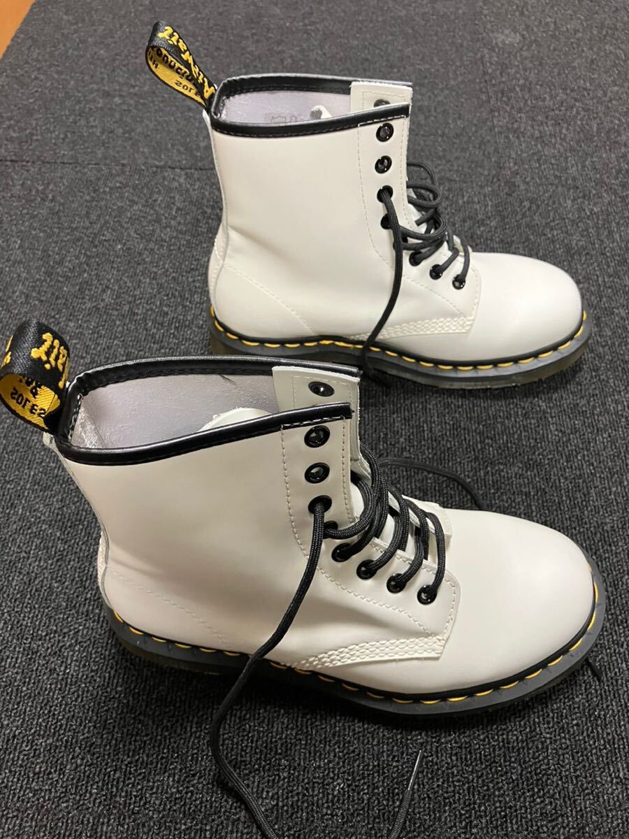 ドクターマーチン　Dr.Martens ブーツ UK4 WHT_画像3