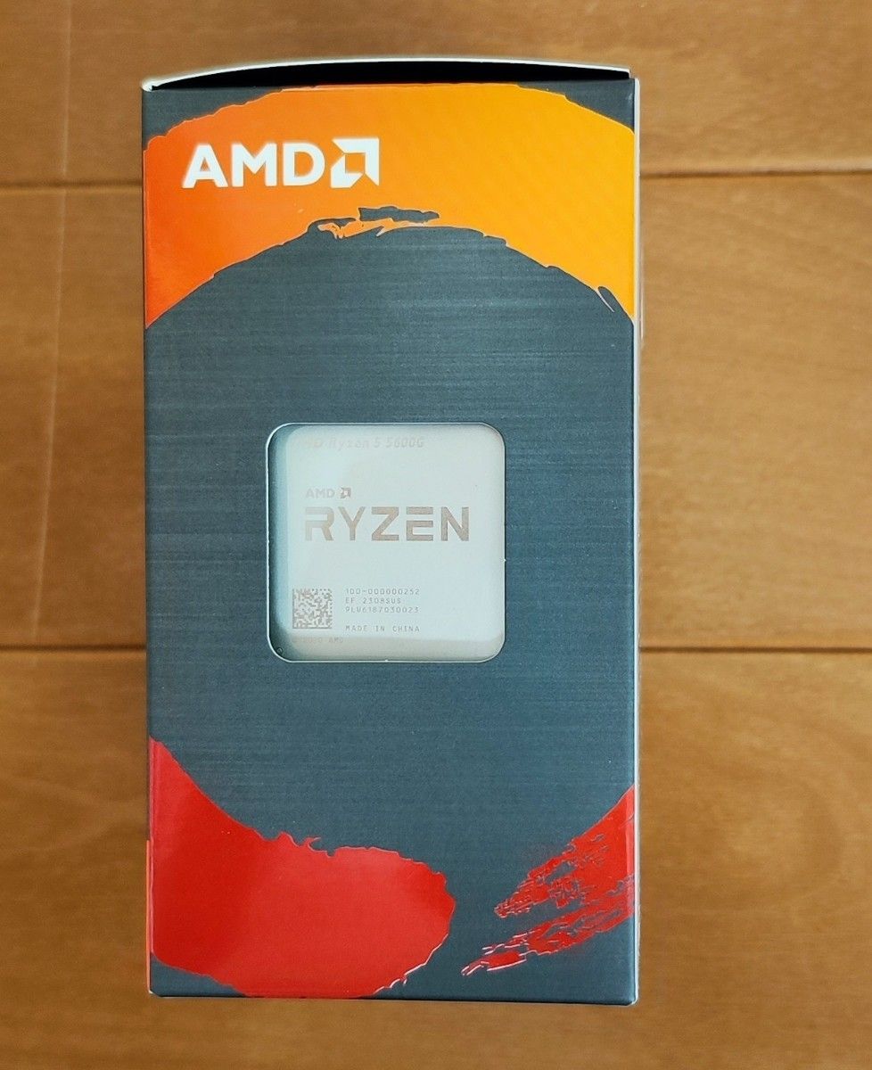 新品未開封品 AMD  Ryzen 5 5600G with Wraith Stealth cooler 3.9GHz 6C12T