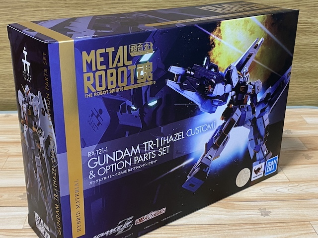 METAL ROBOT魂 ＜SIDE MS＞ ガンダムTR-1[ヘイズル改]＆オプションパーツセット 新品未開封 _画像3