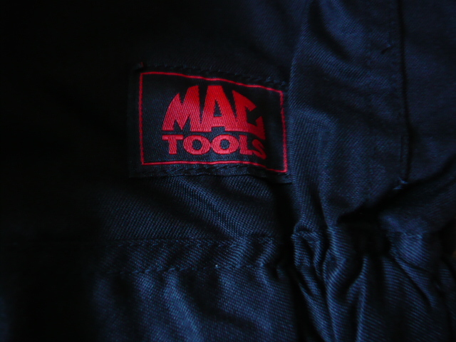 ☆Mac Tools☆マックツール☆つなぎ☆前右胸ロゴロゴ刺繍/左前脇腹ロゴワッペン☆オールインワン☆5Lサイズ☆ブラック/レッド☆新品未使用_画像7