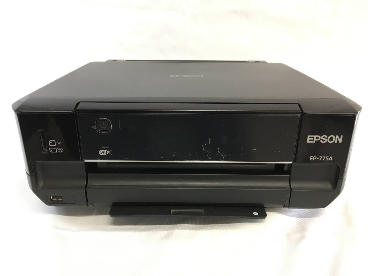 EPSON　プリンター　EP-775A　黒_画像1