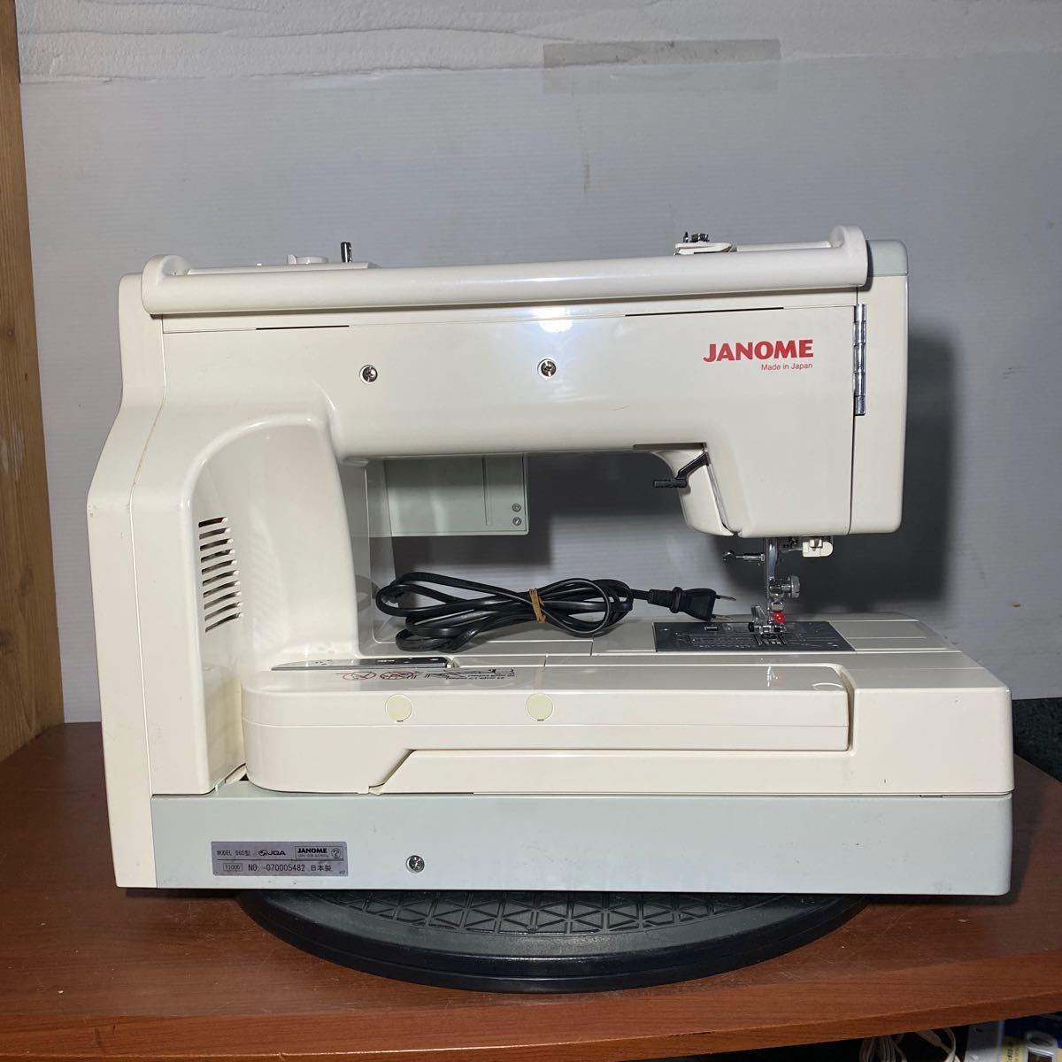 JANOME　ジャノメミシン 860型_画像7