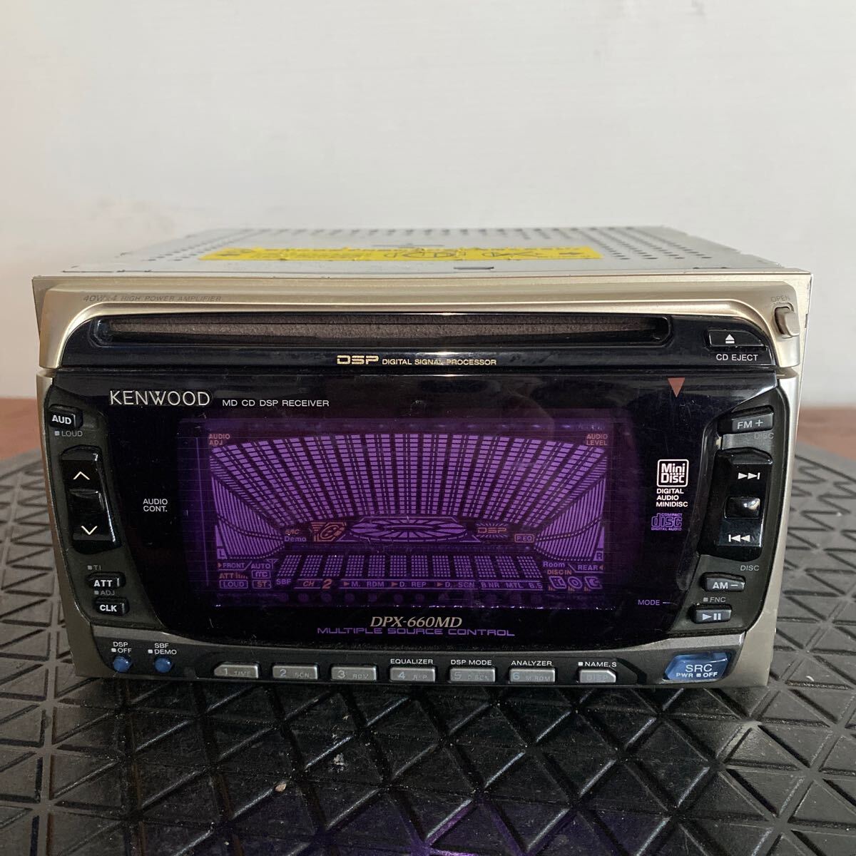 KENWOOD　MD CDデッキ　DPX-660MD　_画像1