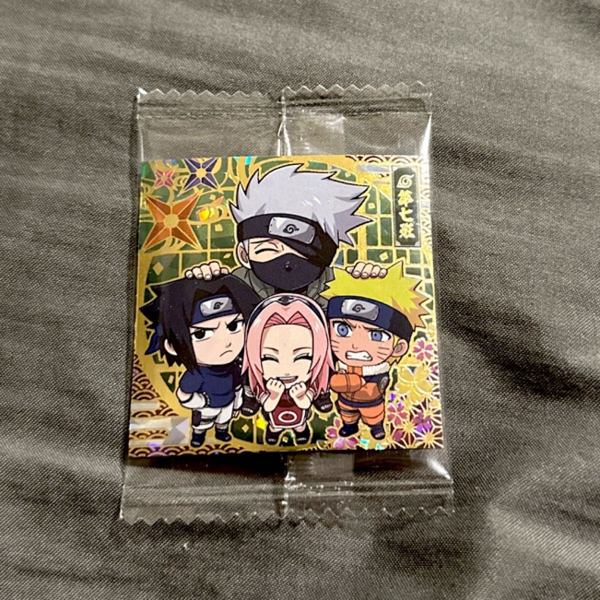 NARUTO ナルト 疾風伝 忍界シールウエハースvol.2 第七班 チャクラレア にふぉるめーしょん ナルト