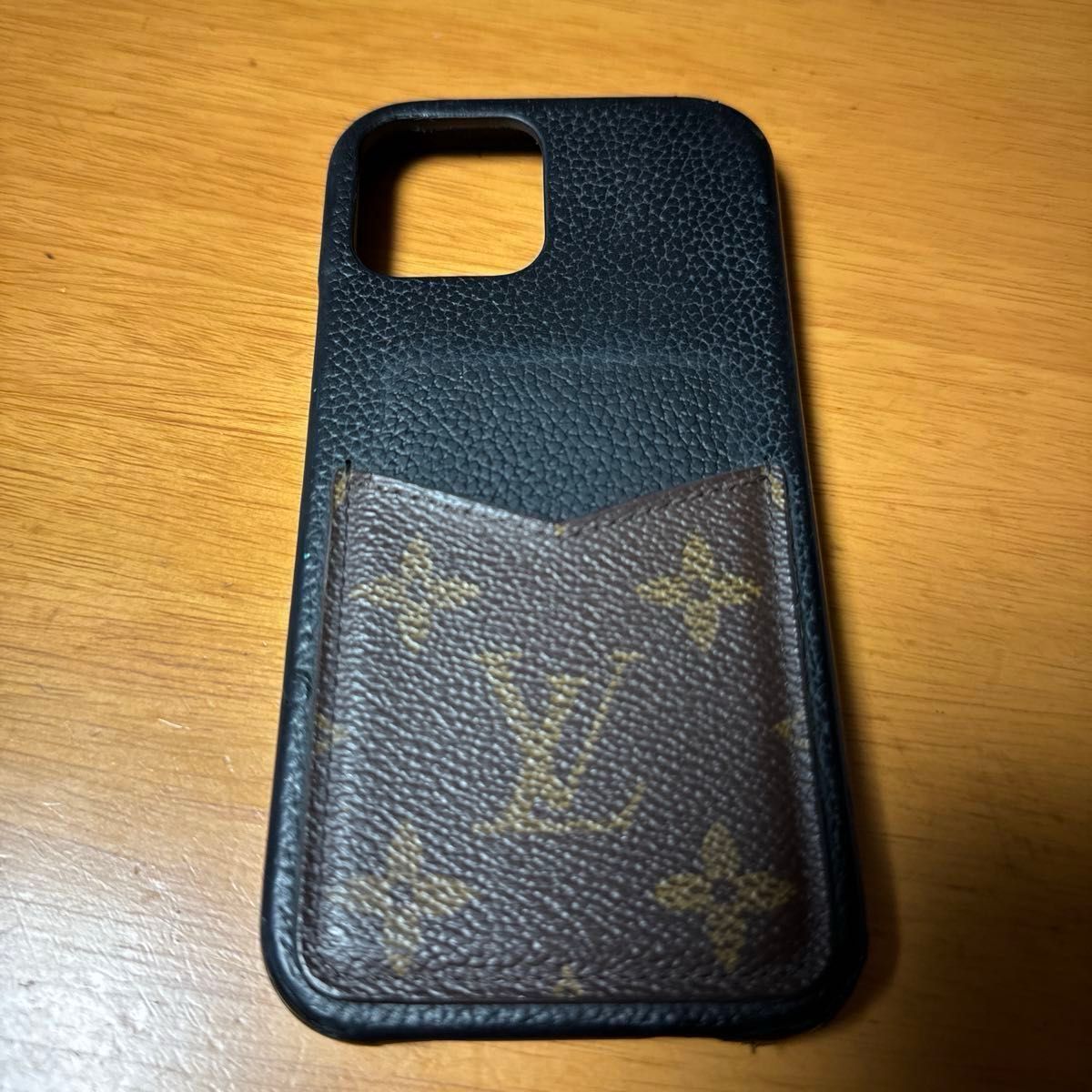 本物・購入履歴有【LOUIS VUITTON】 ルイヴィトン　モノグラム　iPhoneケース iPhone12/12pro 箱無し