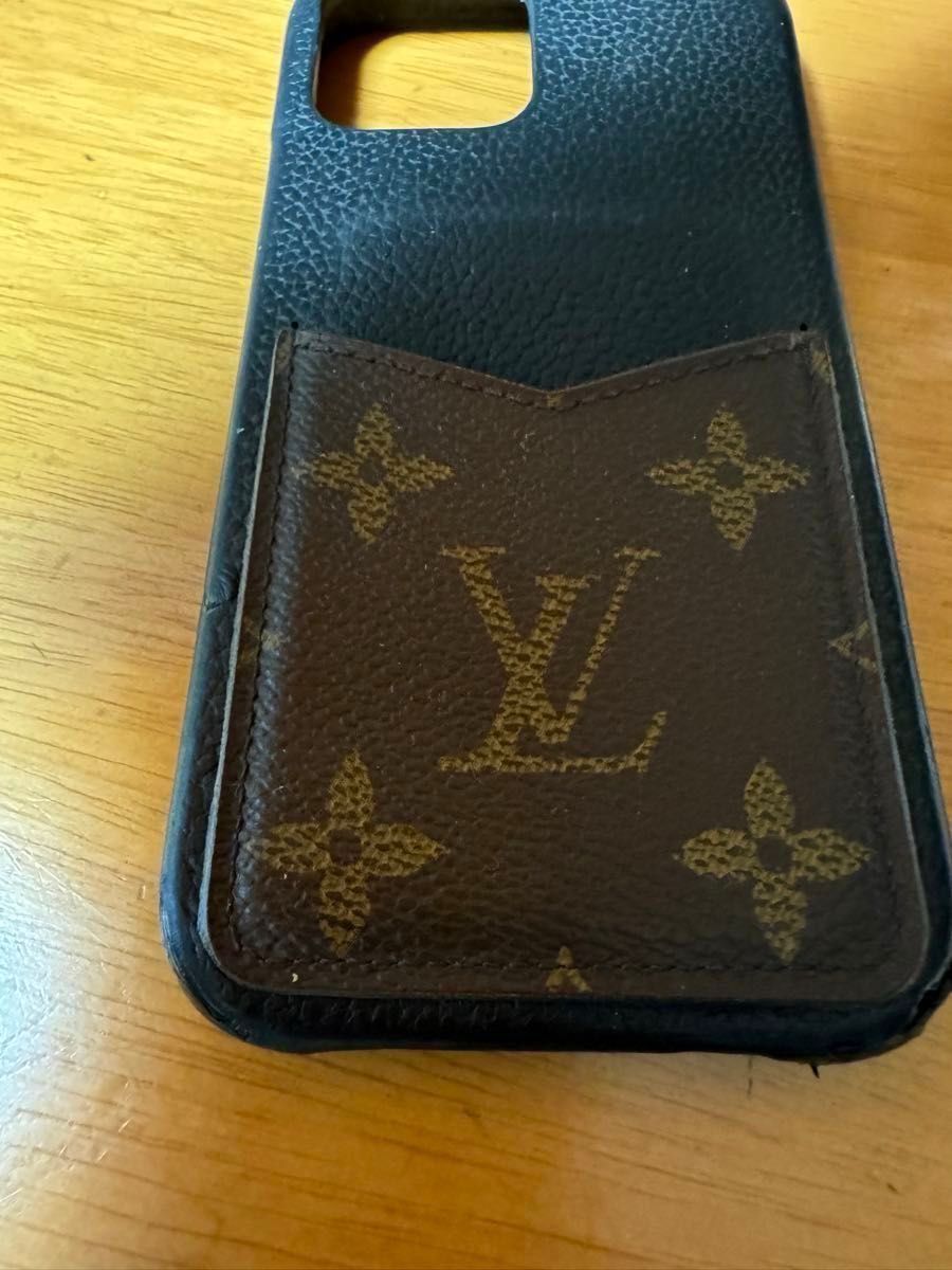 本物・購入履歴有【LOUIS VUITTON】 ルイヴィトン　モノグラム　iPhoneケース iPhone12/12pro 箱無し