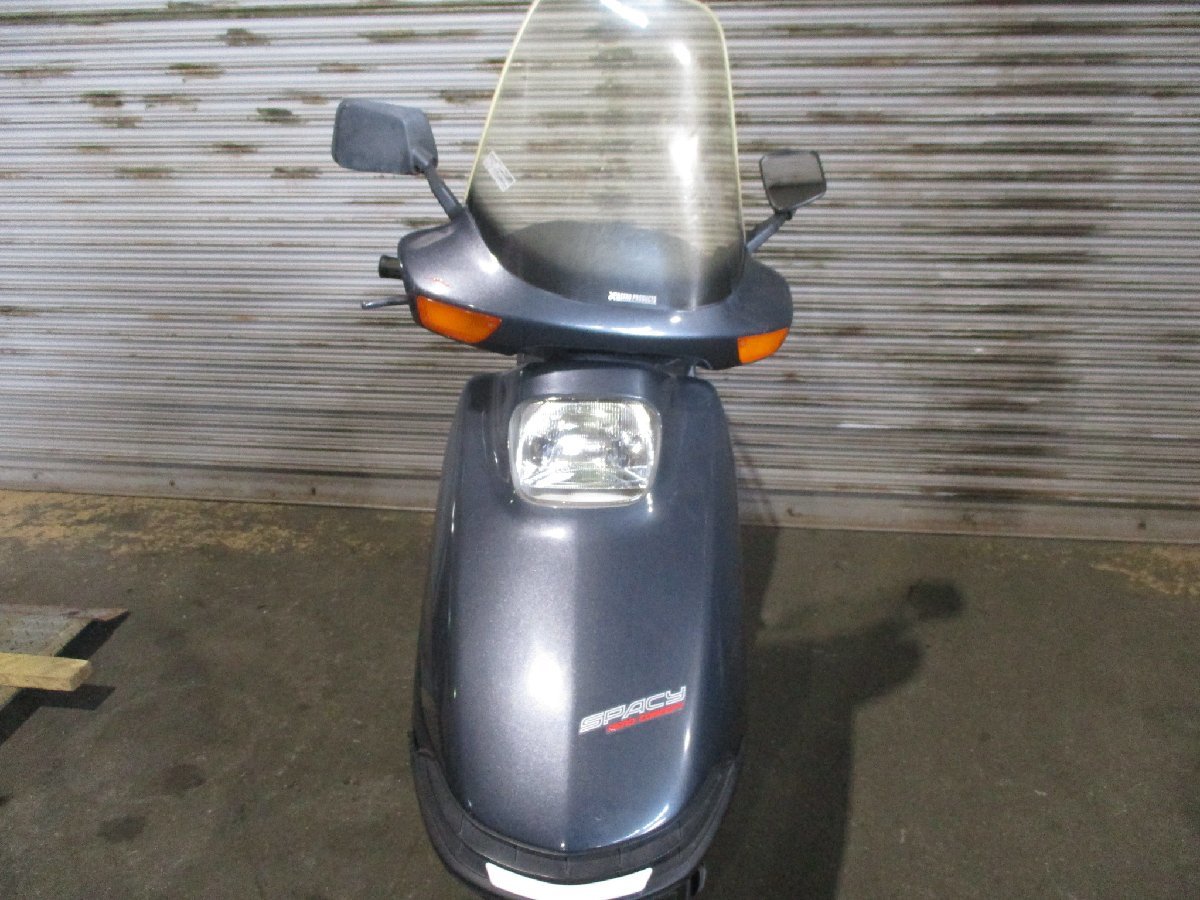 AA613 中古車 HONDA SPACY125 JF03 エンジン実働 現状 販売証明書あり 引取歓迎 スペーシー125の画像4