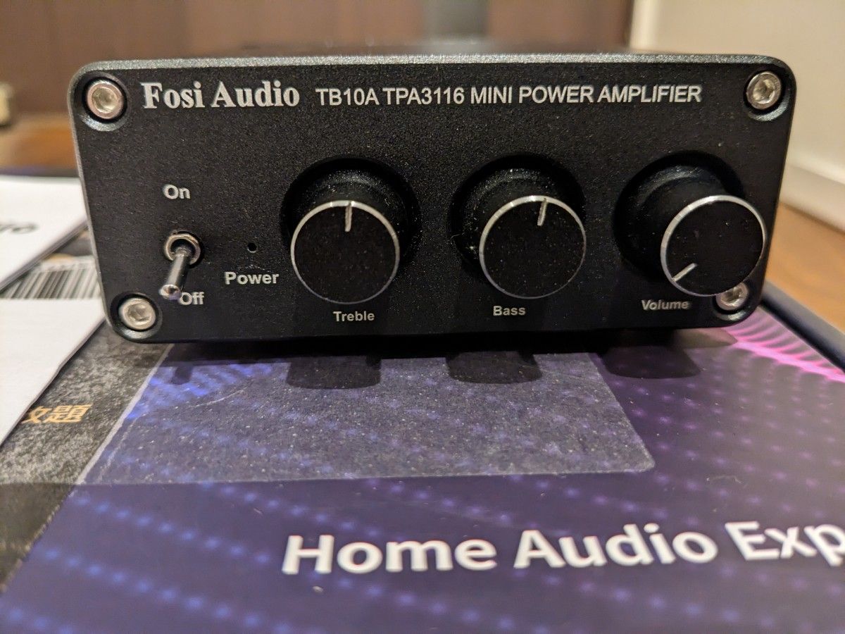 ジャンク】Fosi Audio TB10A デジタルアンプ 100W x 2 TPA3116 ジャンク】Fosi Audio TB10A デジタルアンプ 100W x 2 TPA3116