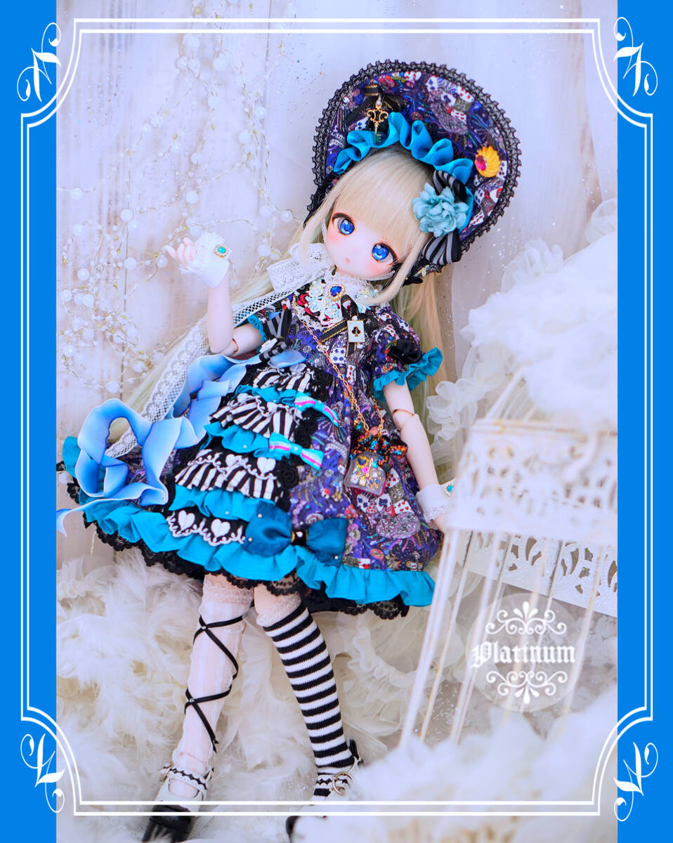 【空想遊歩社×ぷらちなの杜●幻想アリス ～My Alice～不思議の国のfantasy set●MDD・kumako・40サイズ】の画像4