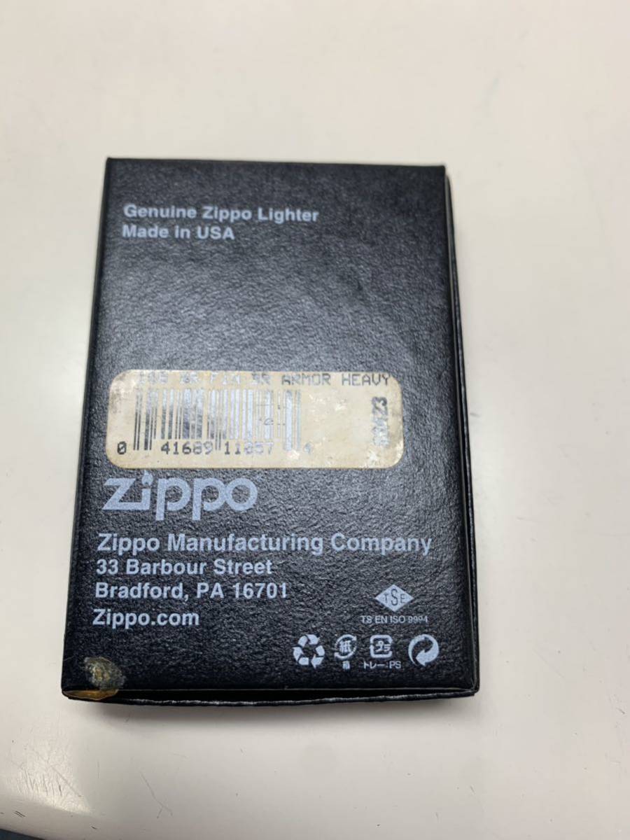 ZIPPO アーマー　サテーナ　新品未使用　ジッポー Zippo 2008年オイルライター ライター _画像4
