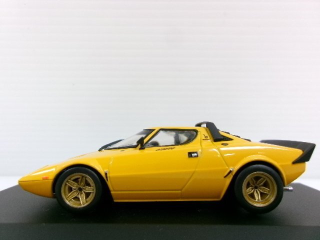  Zeal special order HPI 1/43 Lancia Stratos HF Stradale yellow (2255-128)