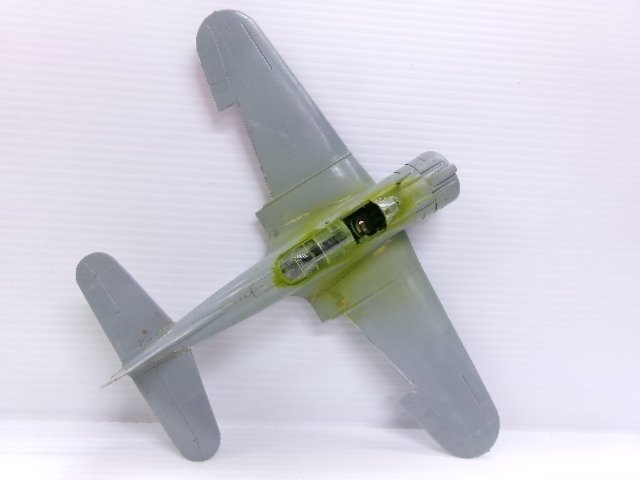 ハセガワ 1/48 SBD-1 ドーントレス VMSB-132 キット 作りかけ (5131-693)_画像6