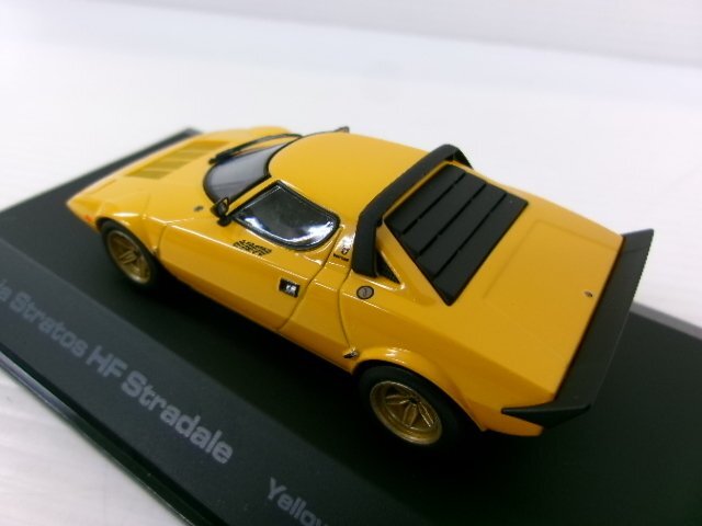  Zeal special order HPI 1/43 Lancia Stratos HF Stradale yellow (2255-128)