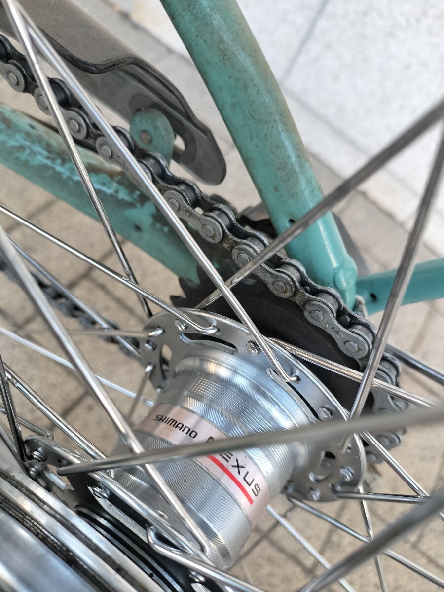 前輪、後輪リム（車輪）、スポーク新品YAMAHAヤマハ電動アシスト自転車26インチの画像6