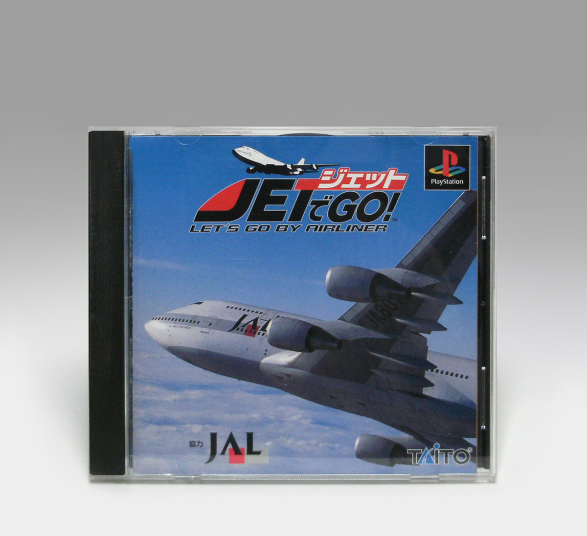 ● PS ジェットでGO! SLPM-86323 動作確認済み JET DE GO! LET'S GO BY AIRLINER NTSC-J Taito 2000 TCPS-10016の画像1