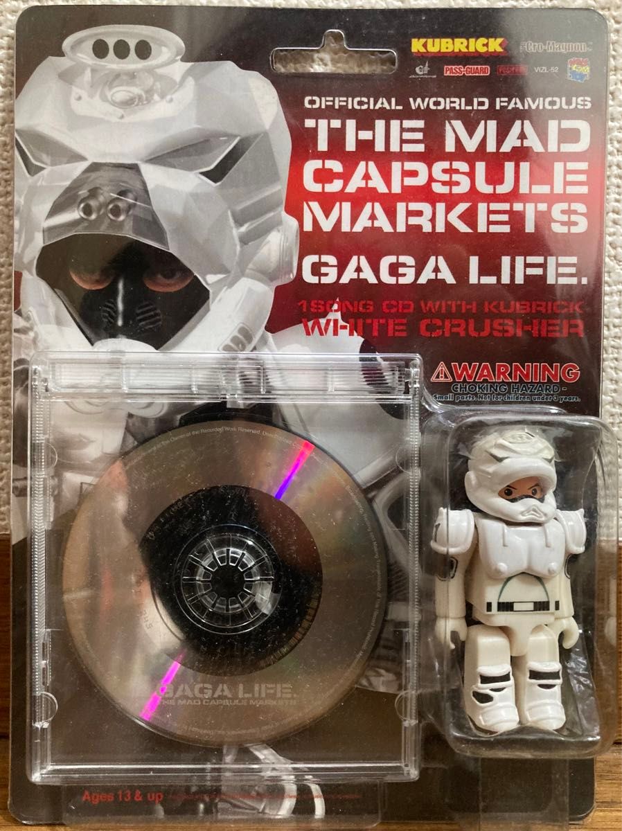 限定品 美品 THE MAD CAPSULE MARKETS GAGA LIFE CD フィギュア付き KUBRICK