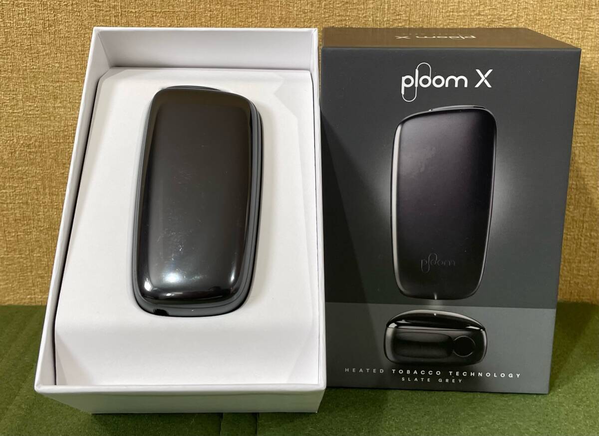 格安!! 99円スタート!! 電子タバコ 4点 まとめ ploomX プルームX スレートグレイ / glo グロー シリーズ２ mini RED / glo HYPER X2 ×2個_画像2