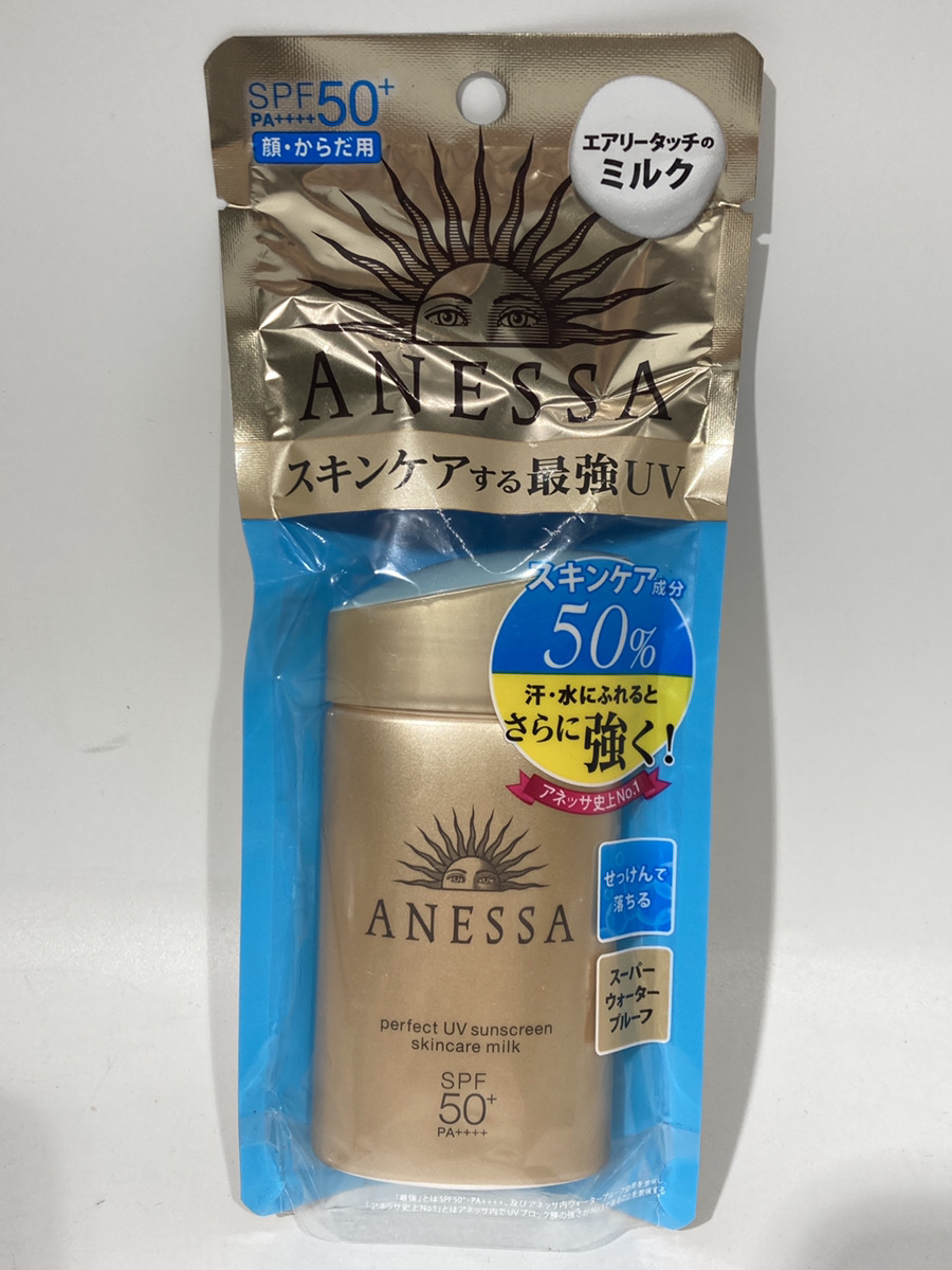 ♪【新品】★1円スタート★アネッサ パーフェクトUV スキンケアミルク【2018年モデル】SPF50+/PA++++ 60mL【送料無料】2024H1YO6-MIX9J-773_画像1