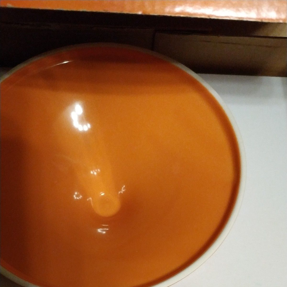 未使用　maebataスタイルナビ耐熱タジンパン　オレンジ