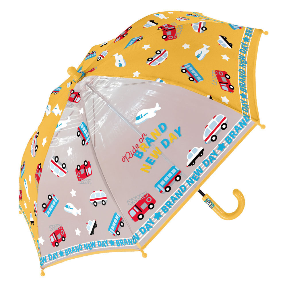* ride on / желтый * Kids зонт стакан волокно 45cm зонт детский 45 девочка мужчина рука открытие 45cm см модный стиль 