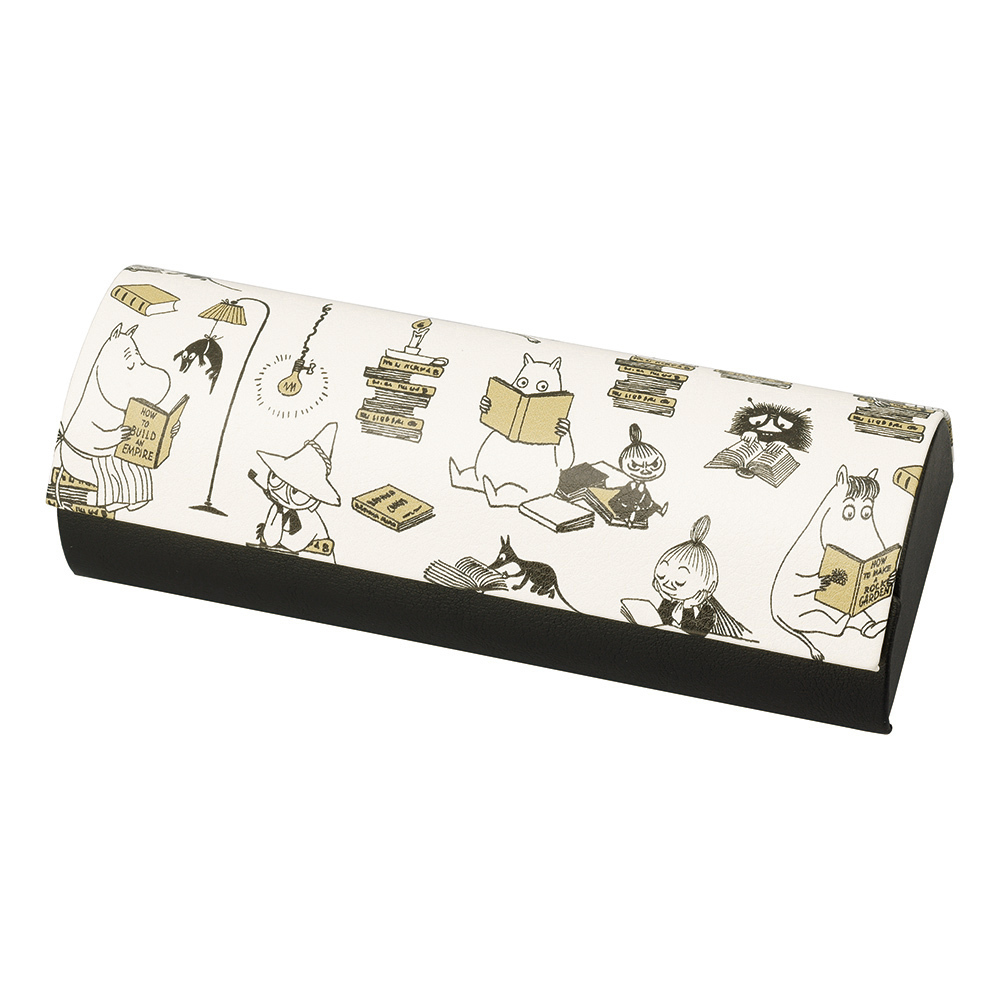 * Moomin / reading * Cross attaching glasses case glasses case character stylish lovely glasses case glasses case hard Snoopy 
