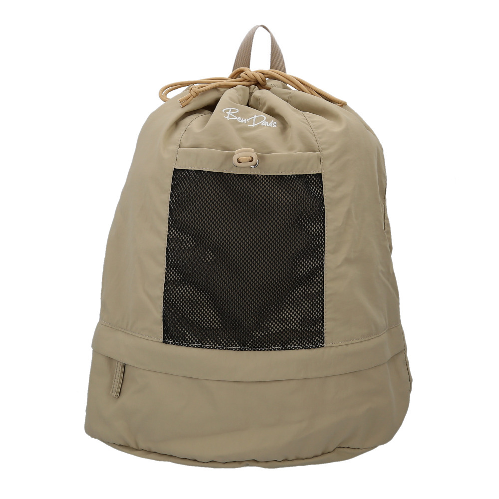 ☆ BEIGE ☆ BEN DAVIS ベンデイビス STRING DAYPACK ベンデイビス リュック BEN DAVIS BDW-8365 リュックサック デイパック バックパック