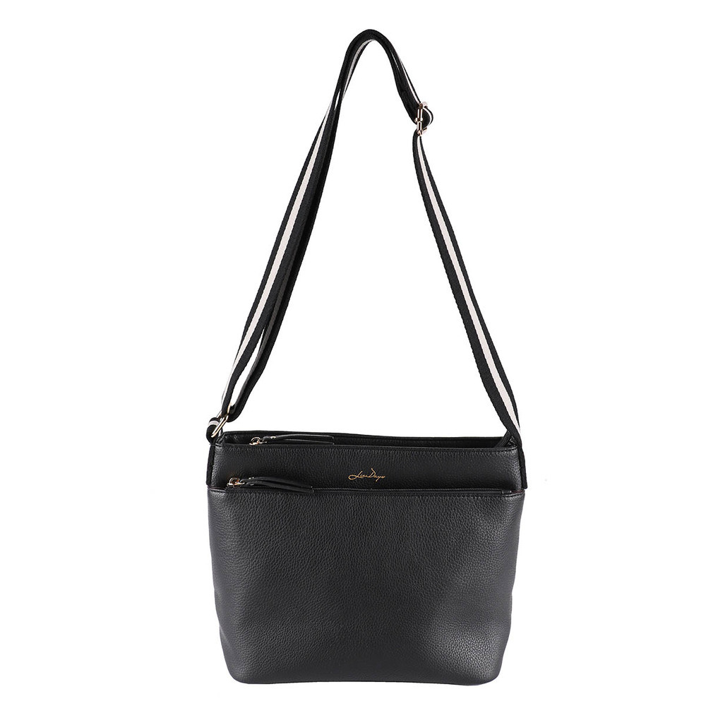 * black * LIZDAYS PU shoulder bag LIZDAYS shoulder bag liz Dayz shoulder bag lady's diagonal .. diagonal ..