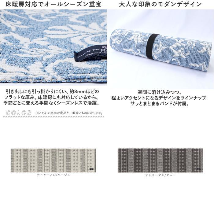 *o- bit / gray * master kitchen rug long mat 180cm kitchen mat 180cm master kitchen rug approximately 180cm×50cmsenko-